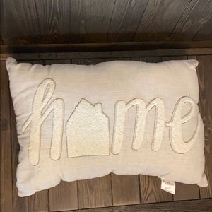 Lumber “Home” pillow 🏠